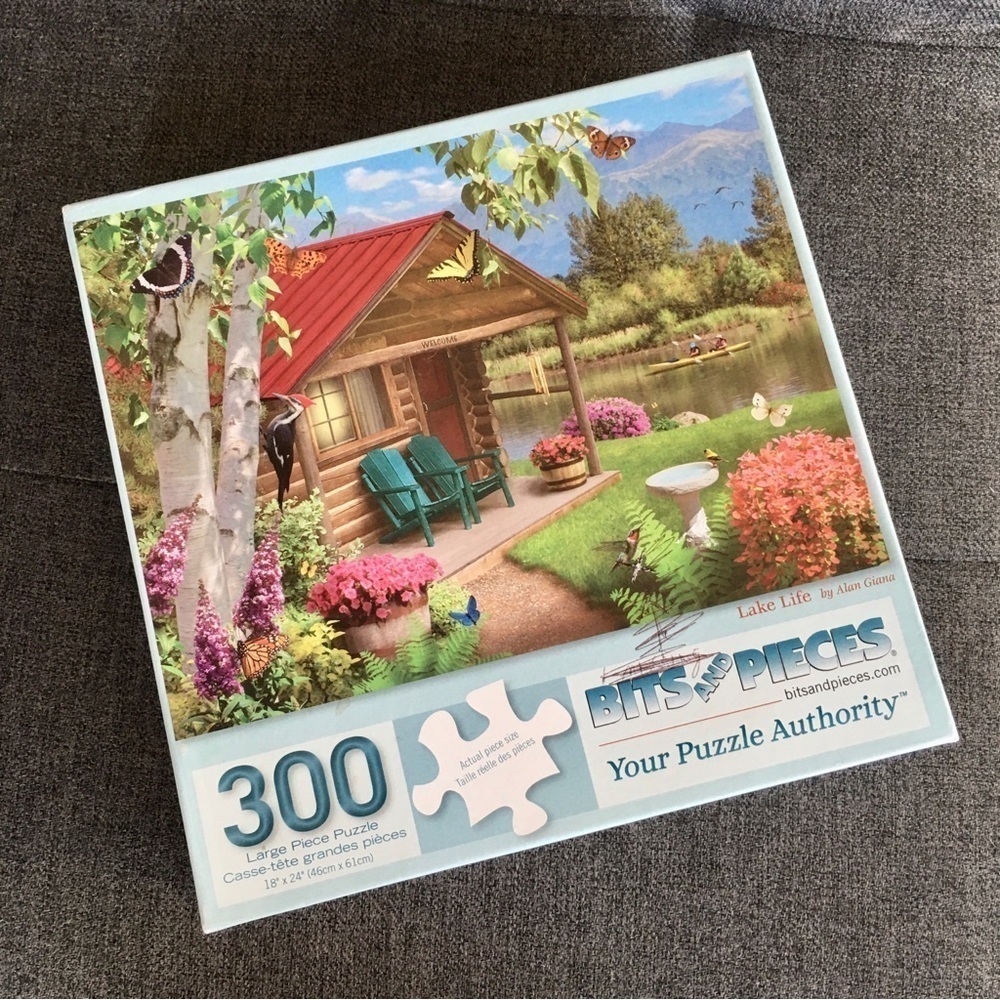 “Lake Life” Large Piece Puzzle, 300 Pieces